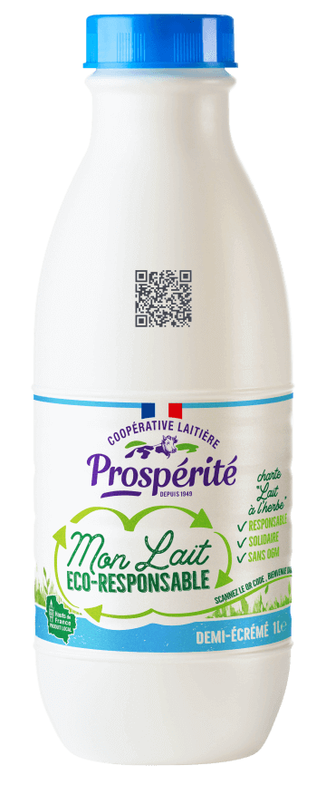 Nos laits - Coopérative Prospérité Fermière